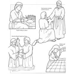 Página para colorir: Batismo (Feriados e Ocasiões Especiais) #57575 - Páginas para Colorir Imprimíveis Gratuitamente