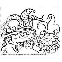 Página para colorir: Carnaval (Feriados e Ocasiões Especiais) #60650 - Páginas para Colorir Imprimíveis Gratuitamente