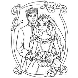 Página para colorir: Casado (Feriados e Ocasiões Especiais) #55966 - Páginas para Colorir Imprimíveis Gratuitamente