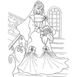 Página para colorir: Casado (Feriados e Ocasiões Especiais) #55967 - Páginas para Colorir Imprimíveis Gratuitamente