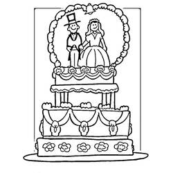 Página para colorir: Casado (Feriados e Ocasiões Especiais) #56017 - Páginas para Colorir Imprimíveis Gratuitamente