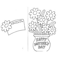 Página para colorir: Dia das Mães (Feriados e Ocasiões Especiais) #129803 - Páginas para Colorir Imprimíveis Gratuitamente