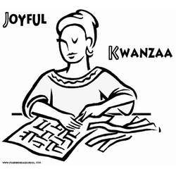 Página para colorir: Kwanzaa (Feriados e Ocasiões Especiais) #60438 - Páginas para Colorir Imprimíveis Gratuitamente