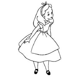 Página para colorir: Alice no Pais das Maravilhas (Filmes animados) #127888 - Páginas para Colorir Imprimíveis Gratuitamente