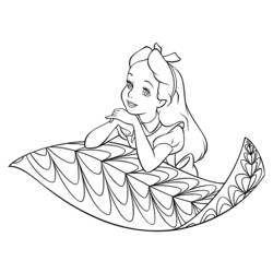 Página para colorir: Alice no Pais das Maravilhas (Filmes animados) #127911 - Páginas para Colorir Imprimíveis Gratuitamente