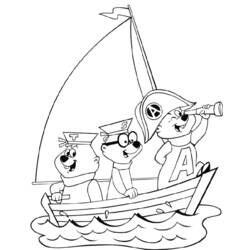 Página para colorir: Alvin e os Esquilos (Filmes animados) #128289 - Páginas para Colorir Imprimíveis Gratuitamente