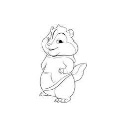 Página para colorir: Alvin e os Esquilos (Filmes animados) #128290 - Páginas para Colorir Imprimíveis Gratuitamente