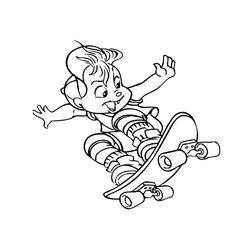 Página para colorir: Alvin e os Esquilos (Filmes animados) #128317 - Páginas para Colorir Imprimíveis Gratuitamente
