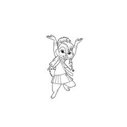 Página para colorir: Alvin e os Esquilos (Filmes animados) #128380 - Páginas para Colorir Imprimíveis Gratuitamente