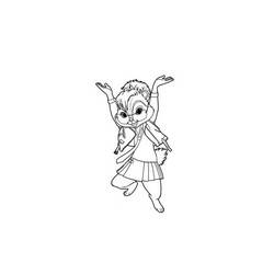 Página para colorir: Alvin e os Esquilos (Filmes animados) #128470 - Páginas para Colorir Imprimíveis Gratuitamente