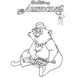 Página para colorir: aristogatas (Filmes animados) #27010 - Páginas para Colorir Imprimíveis Gratuitamente