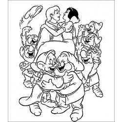 Página para colorir: Branca de Neve e os Sete Anões (Filmes animados) #133852 - Páginas para Colorir Imprimíveis Gratuitamente