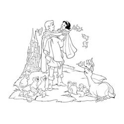 Página para colorir: Branca de Neve e os Sete Anões (Filmes animados) #133854 - Páginas para Colorir Imprimíveis Gratuitamente