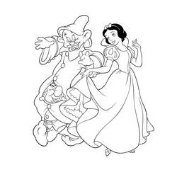 Página para colorir: Branca de Neve e os Sete Anões (Filmes animados) #133871 - Páginas para Colorir Imprimíveis Gratuitamente