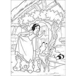 Página para colorir: Branca de Neve e os Sete Anões (Filmes animados) #133919 - Páginas para Colorir Imprimíveis Gratuitamente