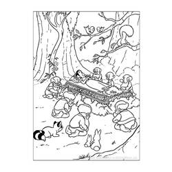Página para colorir: Branca de Neve e os Sete Anões (Filmes animados) #133927 - Páginas para Colorir Imprimíveis Gratuitamente