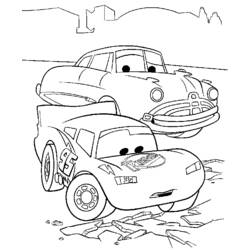 Página para colorir: carros (Filmes animados) #132574 - Páginas para Colorir Imprimíveis Gratuitamente