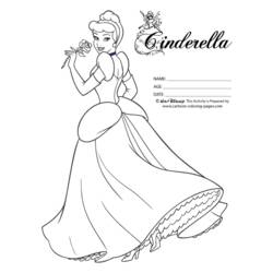 Página para colorir: Cinderela (Filmes animados) #129657 - Páginas para Colorir Imprimíveis Gratuitamente