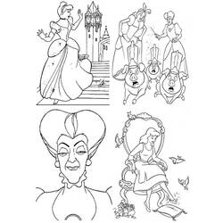 Página para colorir: Cinderela (Filmes animados) #129713 - Páginas para Colorir Imprimíveis Gratuitamente