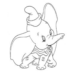 Página para colorir: Dumbo (Filmes animados) #170556 - Páginas para Colorir Imprimíveis Gratuitamente