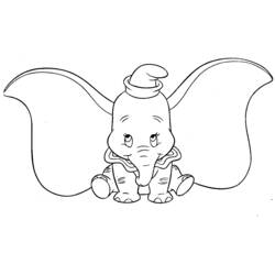 Página para colorir: Dumbo (Filmes animados) #170568 - Páginas para Colorir Imprimíveis Gratuitamente