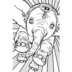 Página para colorir: Dumbo (Filmes animados) #170571 - Páginas para Colorir Imprimíveis Gratuitamente