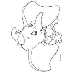 Página para colorir: Dumbo (Filmes animados) #170572 - Páginas para Colorir Imprimíveis Gratuitamente