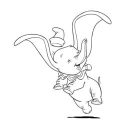 Página para colorir: Dumbo (Filmes animados) #170573 - Páginas para Colorir Imprimíveis Gratuitamente