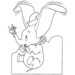 Página para colorir: Dumbo (Filmes animados) #170576 - Páginas para Colorir Imprimíveis Gratuitamente