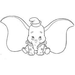Página para colorir: Dumbo (Filmes animados) #170579 - Páginas para Colorir Imprimíveis Gratuitamente