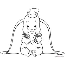 Página para colorir: Dumbo (Filmes animados) #170582 - Páginas para Colorir Imprimíveis Gratuitamente