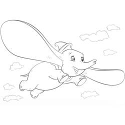 Página para colorir: Dumbo (Filmes animados) #170601 - Páginas para Colorir Imprimíveis Gratuitamente