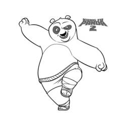 Página para colorir: kung fu panda (Filmes animados) #73398 - Páginas para Colorir Imprimíveis Gratuitamente