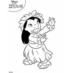 Página para colorir: Lilo & Stitch (Filmes animados) #44828 - Páginas para Colorir Imprimíveis Gratuitamente