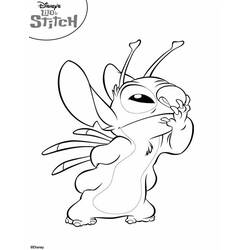 Página para colorir: Lilo & Stitch (Filmes animados) #44841 - Páginas para Colorir Imprimíveis Gratuitamente