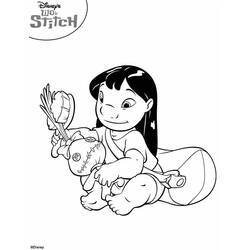 Página para colorir: Lilo & Stitch (Filmes animados) #44860 - Páginas para Colorir Imprimíveis Gratuitamente