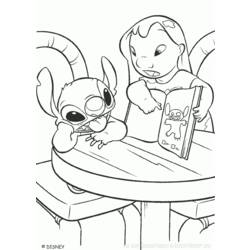 Página para colorir: Lilo & Stitch (Filmes animados) #44864 - Páginas para Colorir Imprimíveis Gratuitamente