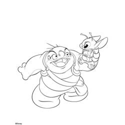 Página para colorir: Lilo & Stitch (Filmes animados) #44873 - Páginas para Colorir Imprimíveis Gratuitamente