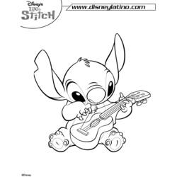 Página para colorir: Lilo & Stitch (Filmes animados) #44908 - Páginas para Colorir Imprimíveis Gratuitamente