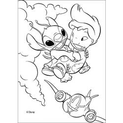 Página para colorir: Lilo & Stitch (Filmes animados) #44915 - Páginas para Colorir Imprimíveis Gratuitamente