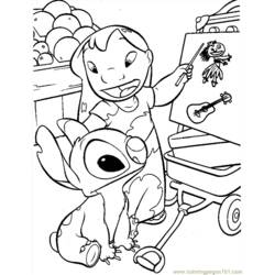 Página para colorir: Lilo & Stitch (Filmes animados) #44919 - Páginas para Colorir Imprimíveis Gratuitamente