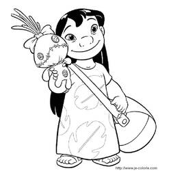 Página para colorir: Lilo & Stitch (Filmes animados) #44921 - Páginas para Colorir Imprimíveis Gratuitamente