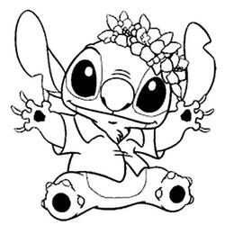 Página para colorir: Lilo & Stitch (Filmes animados) #44934 - Páginas para Colorir Imprimíveis Gratuitamente