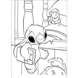 Página para colorir: Lilo & Stitch (Filmes animados) #44971 - Páginas para Colorir Imprimíveis Gratuitamente