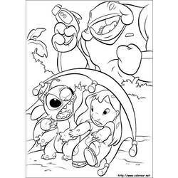 Página para colorir: Lilo & Stitch (Filmes animados) #45078 - Páginas para Colorir Imprimíveis Gratuitamente