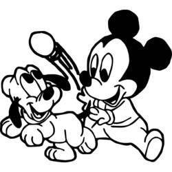 Página para colorir: Mickey (Filmes animados) #170086 - Páginas para Colorir Imprimíveis Gratuitamente