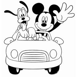 Desenhos para colorir: Mickey - Páginas para Colorir Imprimíveis Gratuitamente
