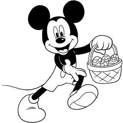 Página para colorir: Mickey (Filmes animados) #170097 - Páginas para Colorir Imprimíveis Gratuitamente