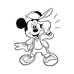 Página para colorir: Mickey (Filmes animados) #170099 - Páginas para Colorir Imprimíveis Gratuitamente