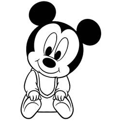 Página para colorir: Mickey (Filmes animados) #170100 - Páginas para Colorir Imprimíveis Gratuitamente